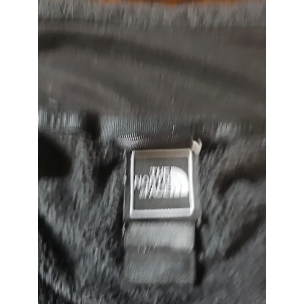 The North Face Womens Full Zip‎  Fleece Black Jacket Size M